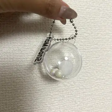 SnowMan 팝업 한국 스노우볼 키링