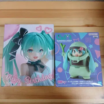 하츠네 미쿠 Birthday GUNDAM x MIKU 자쿠  피규어
