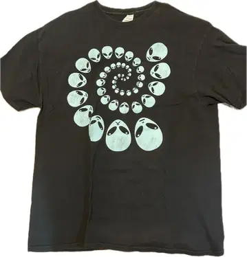 Alien spiral 티셔츠 XL 사이즈