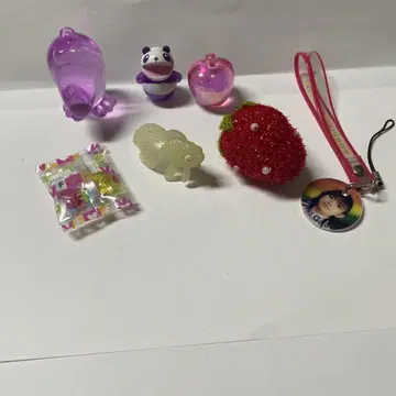 캐릭터 잡화 세트 스트랩 헤이세이 레트로