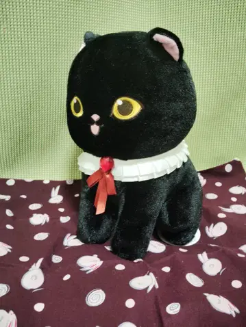 mofusand 블랙 아기 고양이냥 big 봉제 인형