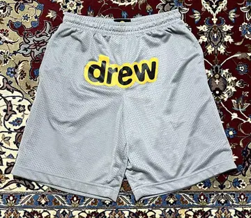drew house 드류하우스 메쉬 숏팬츠 그레이