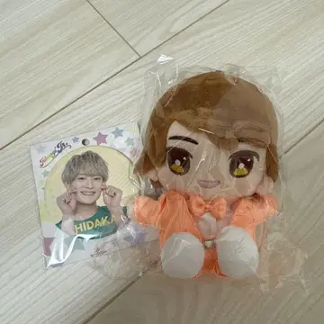 우키쇼 히다카 봉제 인형 캔뱃지 세트