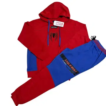 [ 새상품 ] 스파이더맨 맨투맨 후드티 셋업 마블