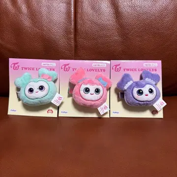 TWICE GiGO 봉제 인형 헤어핀 BABY LOVELYS 미사모