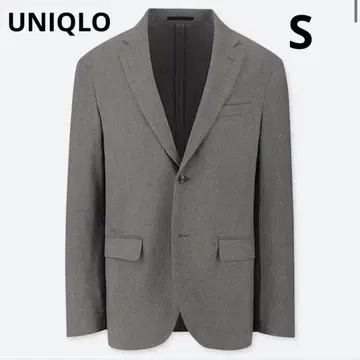 UNIQLO 감동 자켓 (울트라 라이트 울 라이크 표준 기장) 그레이 S