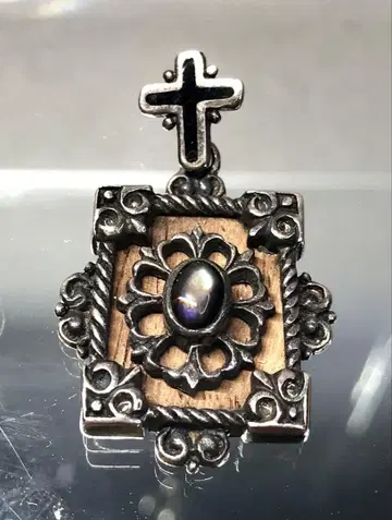 새상품급 빈티지 오닉스 실버 펜던트 탑 SILVER