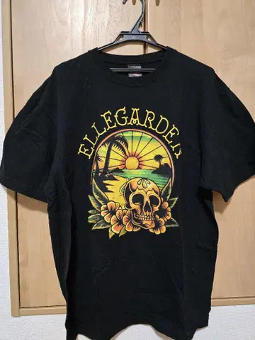ELLEGARDEN Sunset Beach 티셔츠 XL 블랙 중고