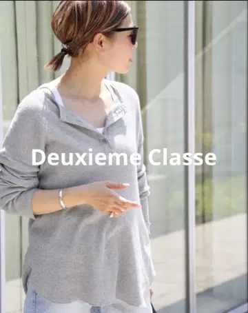 [ 새상품 ] Deuxieme Classe 와플 롱T