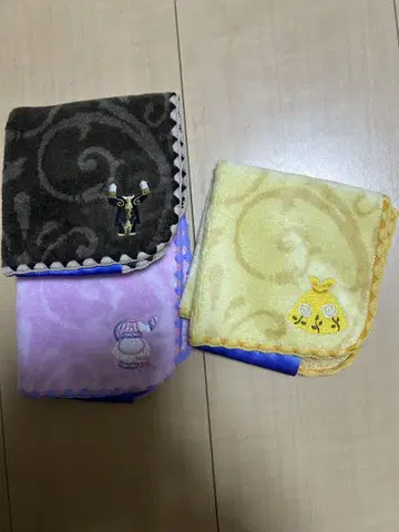 극단 사계 미녀와 야수 시크릿 손수건 3개 세트