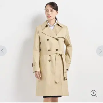 4way 더블 트렌치코트 베이지 LES MUES 트렌치코트