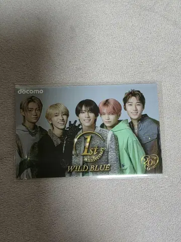 2WILDBLUE 1ST ANNIVERSARY DOCOMO 스티커
