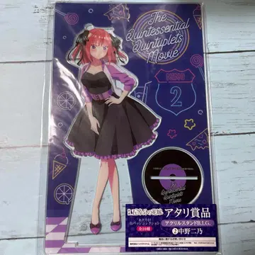 5등분의 신부 복권 캔뱃지 나카노 니노 아크릴 스탠드