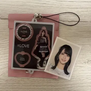 =LOVE 사사키 마이카 미니 복권 사진 스티커