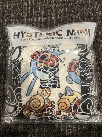 [ 미개봉 ] HYSTERIC MINI 히스미니 2WAY 백 White