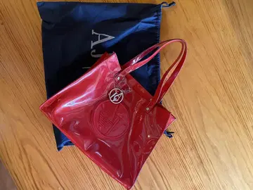 Armani Jeans 빨간색 백