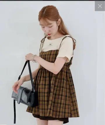 kastane 체크 캐미뷔스티에