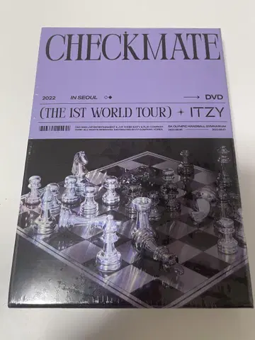 CHECKMATE (THE 1ST WORLD TOUR) ITZY DVD