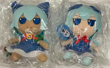 Gift 동방 봉제 인형 시리즈 후모후모치르노의 일광화상 치르노 세트