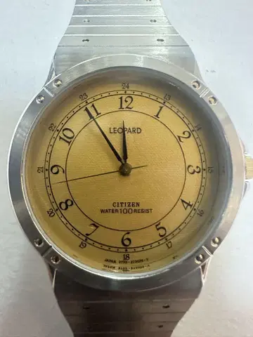 CITIZEN LEOPARD 손목시계 WATER 100 RESIST