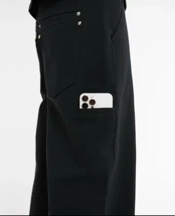 A$APMODE Stacked Canvas Wide-Leg Pants