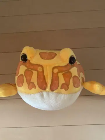 뿔개구리 복권 오렌지 4등 봉제 인형 복권