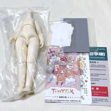 Tinyfox 바디 1/6 이염 방지 의류 인형