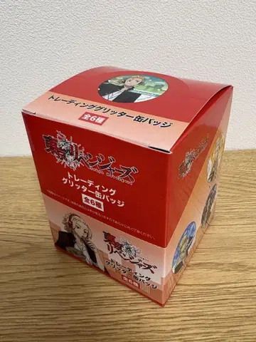 도쿄 리벤저스 트레이딩 글리터 캔뱃지 전 6종류