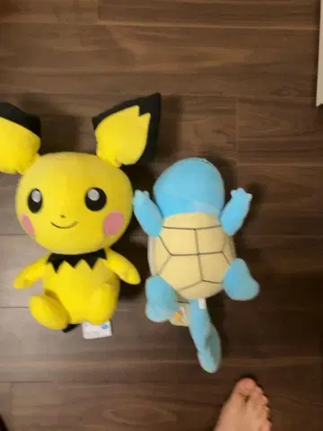 포켓몬 포켓몬스터 피츄 꼬부기 봉제 인형 세트