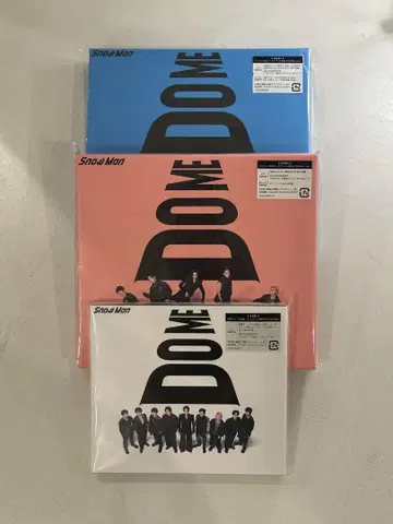 Snow Man I DO ME 3개 세트