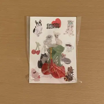 coucou suzette 헤어 클립 체리