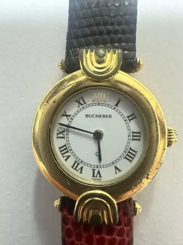 BUCHERER 골드 케이스 손목시계 980.700