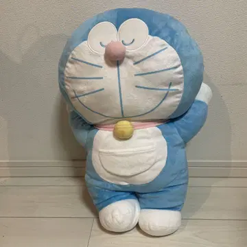 [ 미사용 새상품 ] 도라에몽 오넨네 초 BIG 쿠션 봉제 인형