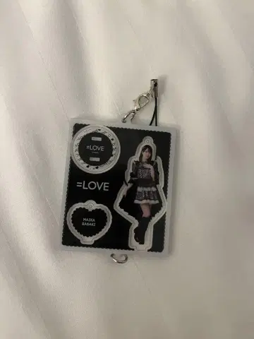 =LOVE 사사키 마이카 미니 복권 블랙 의상