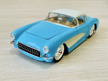 JADATOYS 제이 1:24 1957 CORVETTE 미니카