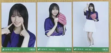 노기자카46 브로마이드 베이스볼 셔츠 카와사키 벚꽃 컴프