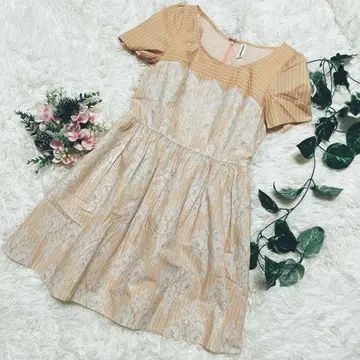 CYNTHIA ROWLEY 레이스 절개 원피스 2 M 상당