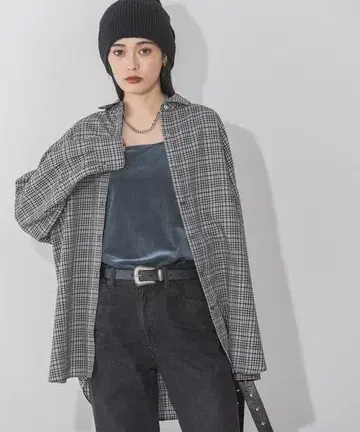 JEANASIS 지나시스 모듬 체크 셔츠 LS