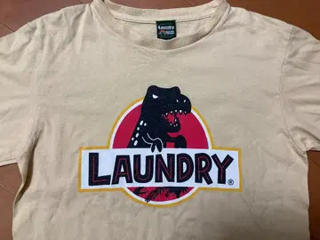 Laundry USJ 한정판 티셔츠 베이지 SM 사이즈 새상품급