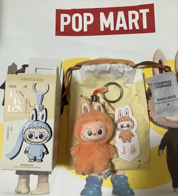 러브브 LABUBU PIN FOR LOVE 봉제 인형 펜던트 J