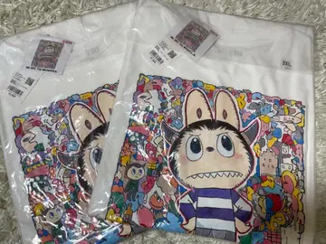 유니클로 러브비 팝마트 더 몬스터즈 T셔츠 3XL 2종 세트