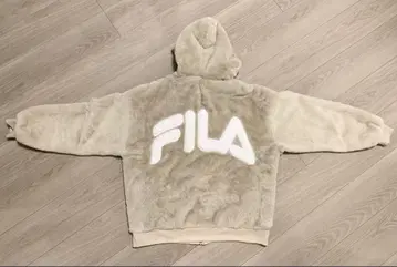 [ 익명 배송 ] FILA 퍼 후드티