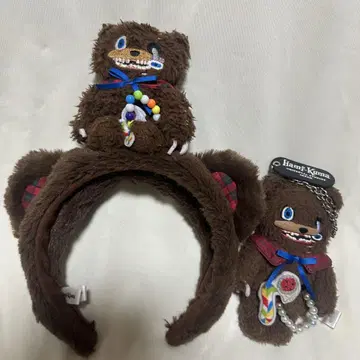 하미곰 머리띠 키체인 마스코트 2세트