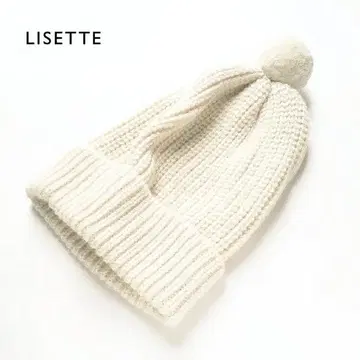 새상품 LISETTE 리제타 알파카 울 모자 꽁지 니트 모자 엔벨로프