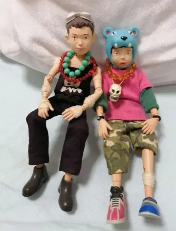 마츠모토 타이요 컬렉션 철콘근크리트 액션 피규어 시로 쿠로