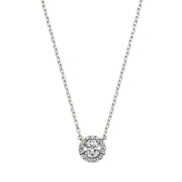 Vendome Aoyama Pt 다이아몬드 그레이스 목걸이 0.24