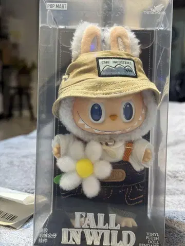 완전 정품 LABUBU FALL IN WILD 래브브 봉제 인형 펜던트