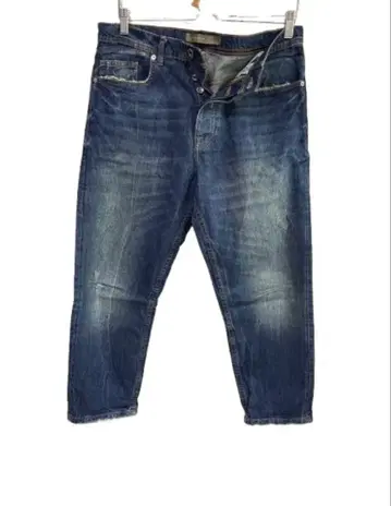 ZARA JEANS 데미지 브라운 택 데님 팬츠 31인치