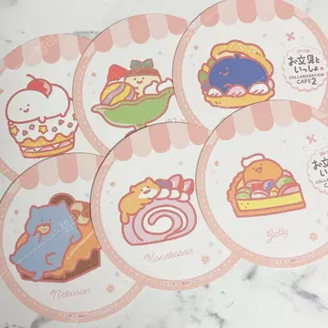 [ 오분구와 함께 오분구 씨 콜라보 카페 푸딩 씨 코스터 ]