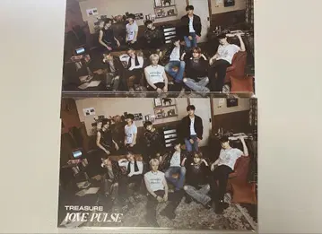 TREASURE LOVE PULSE 시리얼 코드 포함 엽서